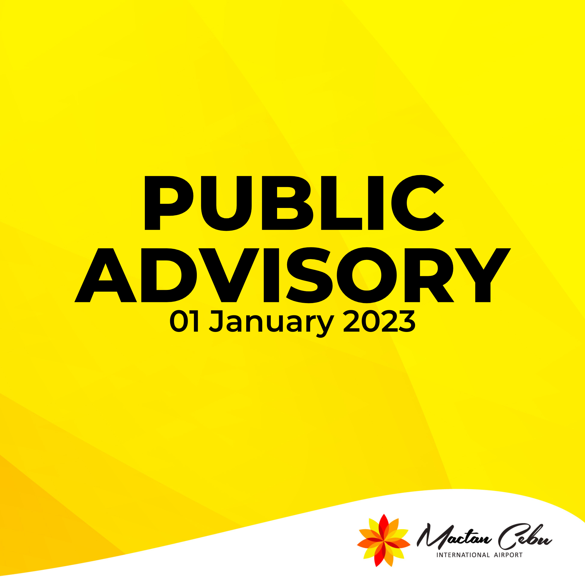 Public Advisory Flight Status And Manage Booking